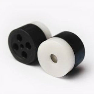 Van kiểm tra bóng thép bằng nhựa Phụ kiện gốm Van một chiều cho các bộ phận máy dệt tia nước