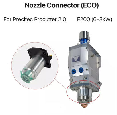 Đầu nối đầu vòi cảm biến bằng sợi quang tụ điện Bộ giữ gốm 6kW-8kW F200