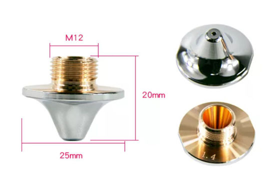 Phụ tùng máy cắt laser AMADA chiều cao vòi phun laser 20 mm