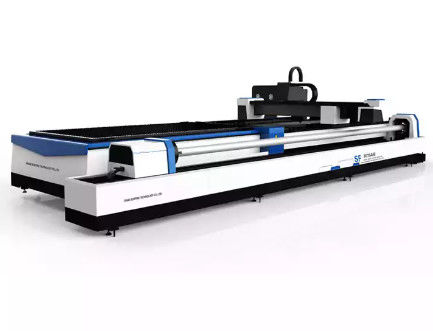 Máy cắt Laser ống thép không gỉ Máy cắt Laser sợi quang 3015AM 3000w
