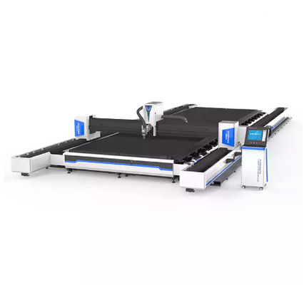 Máy cắt laser vát 6000 watt Máy cắt laser tấm kim loại 50mm 20040R