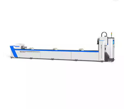 Máy cắt laser sợi quang 6016T 6000w Máy ​​cắt ống kim loại bằng laser Cho ăn tự động