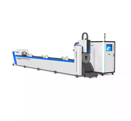 Máy cắt laser sợi quang 6016T 6000w Máy ​​cắt ống kim loại bằng laser Cho ăn tự động
