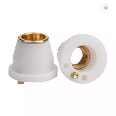 Giá đỡ vòi phun laser Alumina D13mm Bộ phận sợi quang M5 Chủ đề